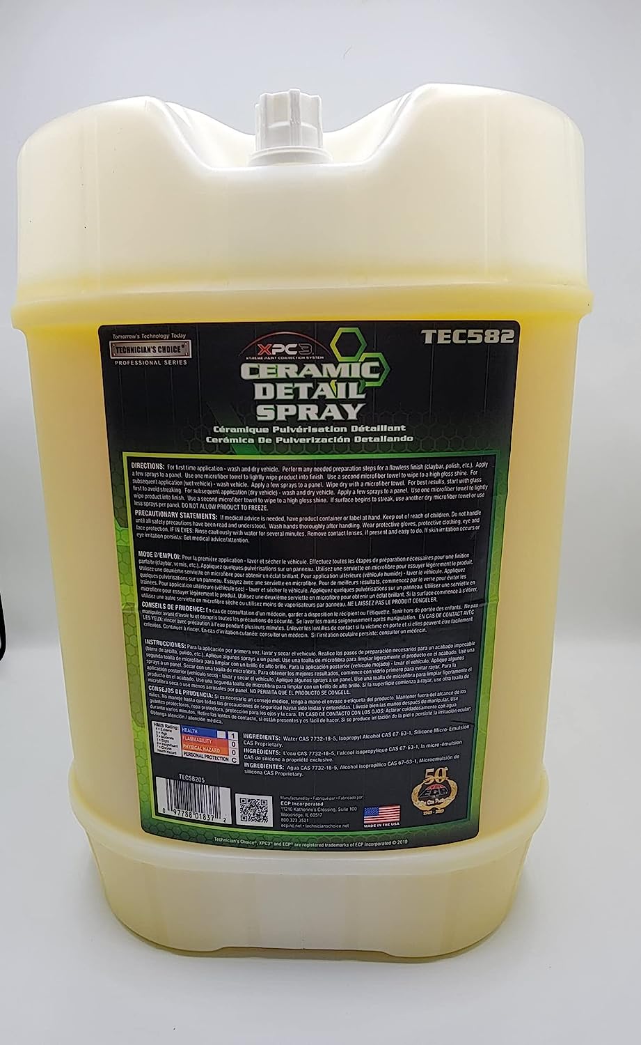 TEC582 Ceramic Detail Spray (5 Gallon) 